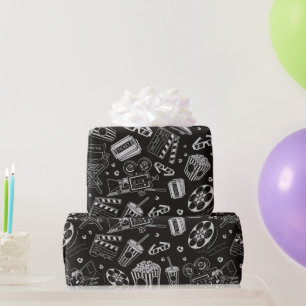 Filme Kinofilme Wrapping Paper Geschenkpapier