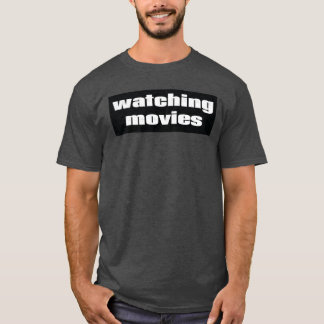 Filme schauen Freund T-Shirt