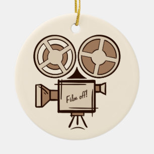Filmemacher, Filmproduzent, Regisseur, Schauspiele Keramik Ornament