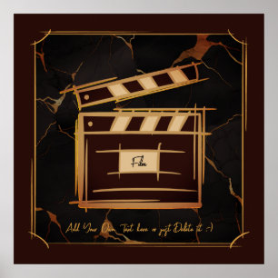 Filmemacher, Filmproduzent, Regisseur, Schauspiele Poster