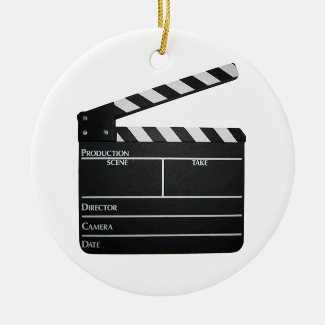 Filmemacher-Filmschieferschindel-Film VERZIERUNG Keramikornament (Vorne)