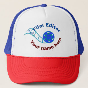 Filmemacherin Truckerkappe