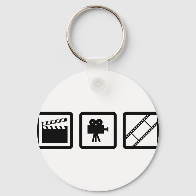 Filmemachgerät Schlüsselanhänger (Vorderseite)