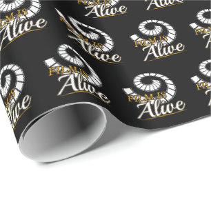 Filmfotografie - Film lebt Fotograf Geschenkpapier