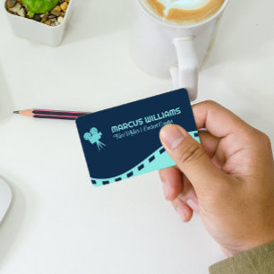 Filmkamera-Logo   Direktor Visitenkarte