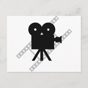 Filmkamerafilm Hollywood Postkarte