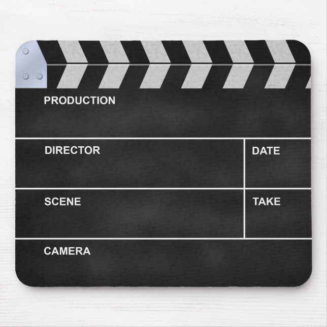 Filmklappe Mousepad (Vorne)
