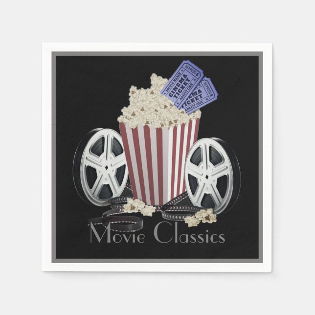 Filmklassiker Serviette (Vorderseite)