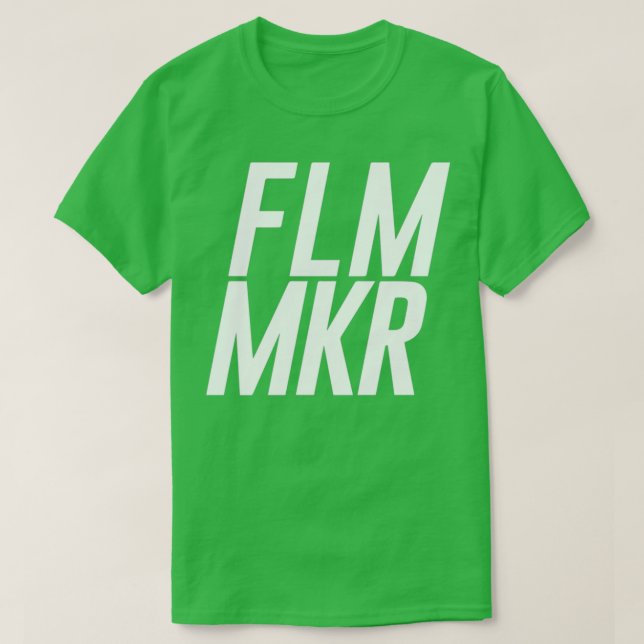 Filmmacher ohne Vokale T-Shirt (Design vorne)