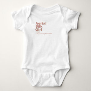 Filmmädchen - Seide Baby Strampler
