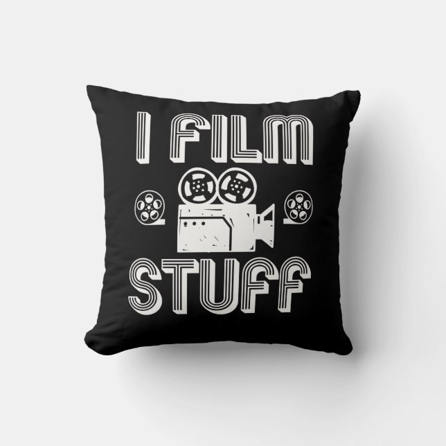 Filmmaker Film Making Movie Director Gift idea Kissen (Vorderseite)