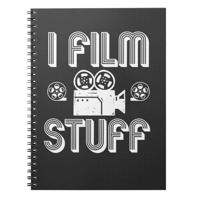 Filmmaker Film Making Movie Director Gift idea Notizblock (Vorderseite)