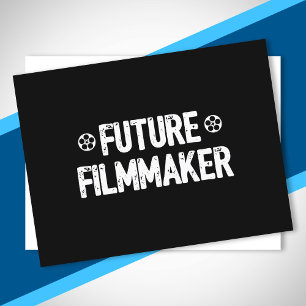 Filmmaker Filmproduzentin Indie Postkarte