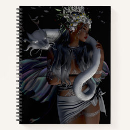 Filmmaterial für Fairy und Dragon / Sketchpad Notizbuch