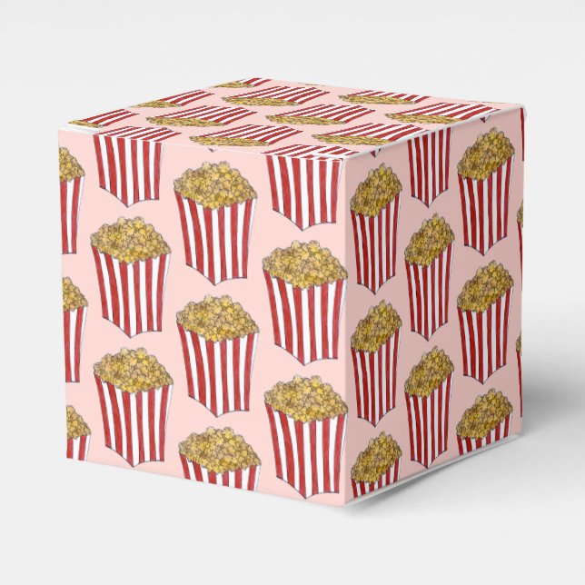 Filmmovie Night Sleepover Buttered Popcorn Tube Geschenkschachtel (Vorderseite)