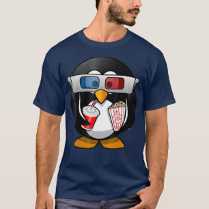 Filmnacht Kino Pinguin - süßes Tier T-Shirt
