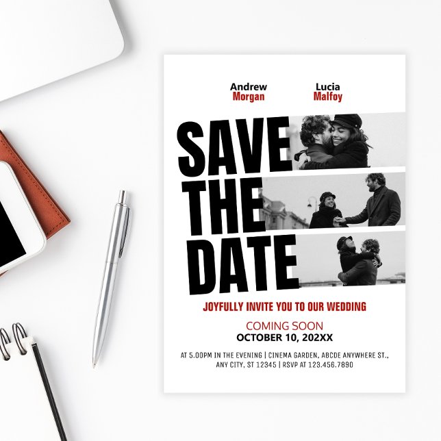Filmplakat Hochzeit Save The Date (Von Creator hochgeladen)