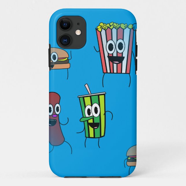 Filmpopcorn Case-Mate iPhone Hülle (Rückseite)