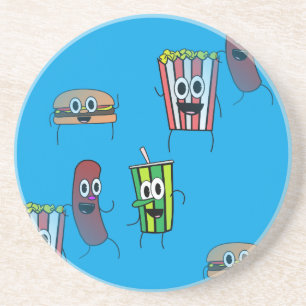 Filmpopcorn Untersetzer