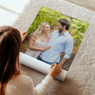 Filmpremiere-Foto-Hochzeitseinladung Poster