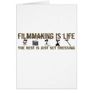 Filmproduktion ist Leben