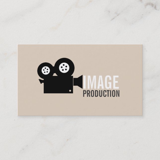 Filmproduktionsleiter Visitenkarte (Vorderseite)
