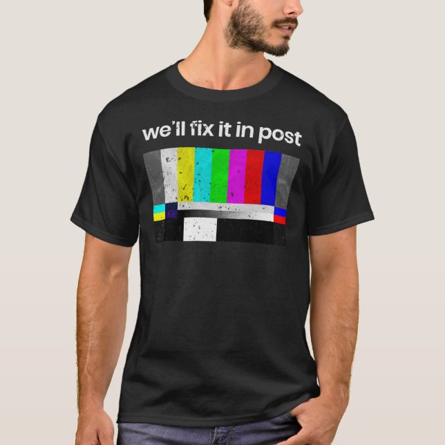 Filmproduzent, Filmemacher, Herausgeber, Produzent T-Shirt (Vorderseite)