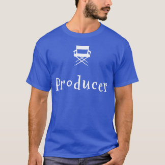 Filmproduzent für Retro-Filmproduktion T-Shirt