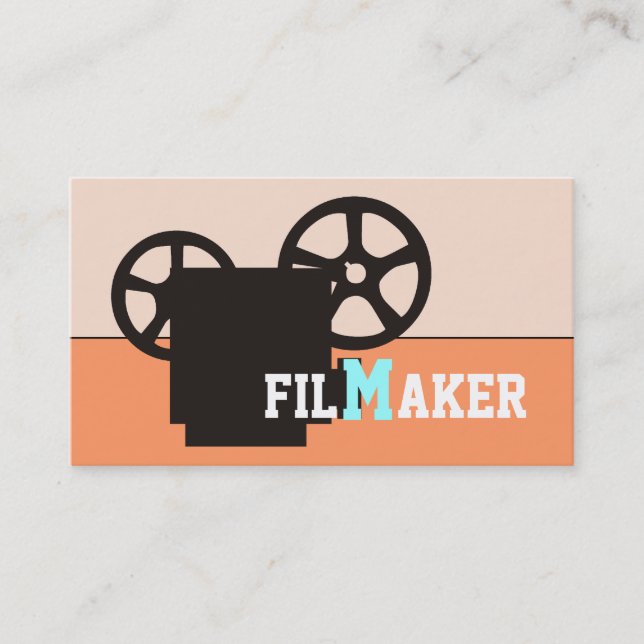 Filmproduzent/Regisseur/Filmproduzent/Visitenkarte Visitenkarte (Vorderseite)
