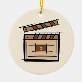 Filmproduzent, Schauspieler, Filmregisseur, Gesche Keramik Ornament