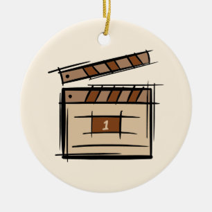Filmproduzent, Schauspieler, Filmregisseur, Gesche Keramik Ornament
