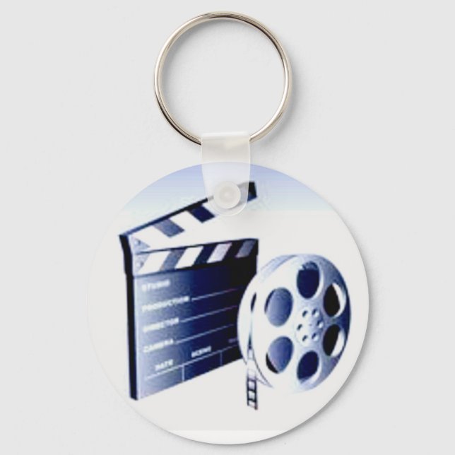 Filmproduzent Schlüsselanhänger (Vorderseite)