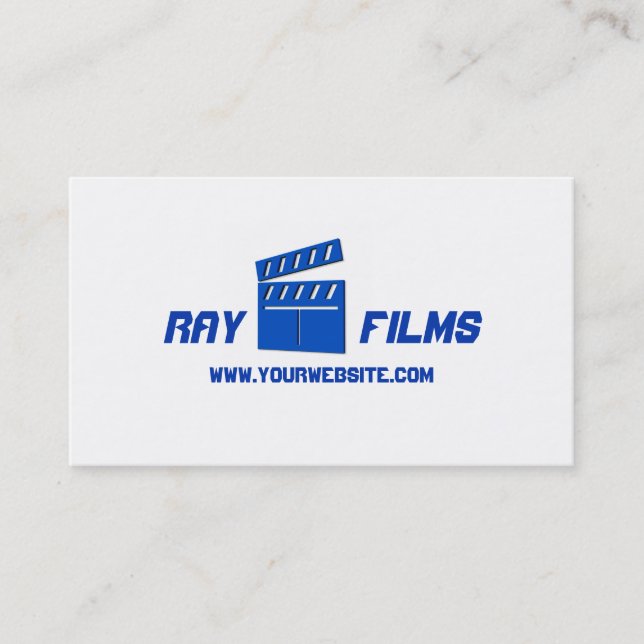 Filmproduzent Visitenkarte (Vorderseite)