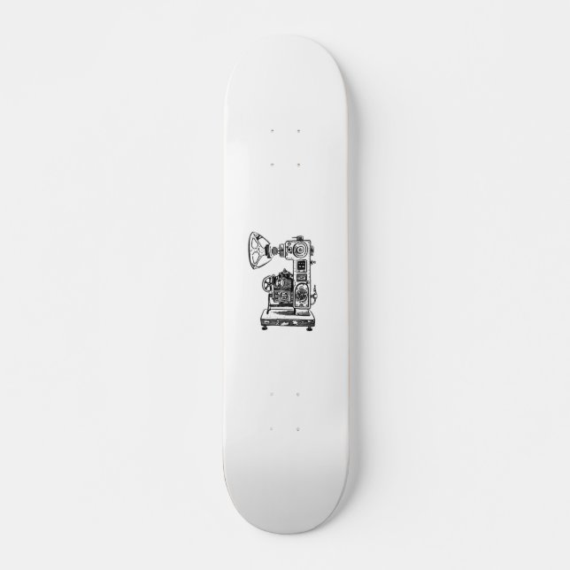 Filmprojektor aus dem Hause Großmas Skateboard (Vorne)