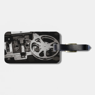 Filmprojektor / Filmspule - Gepäckanhänger