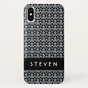 Filmregal   Modernes Grafisches Schwarz/Grau Case-Mate iPhone Hülle
