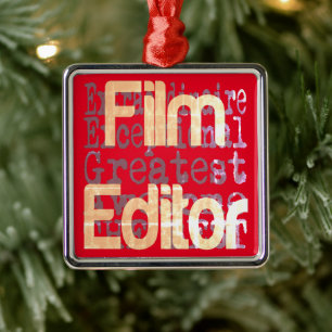 Filmregisseur Extraordinator Ornament Aus Metall