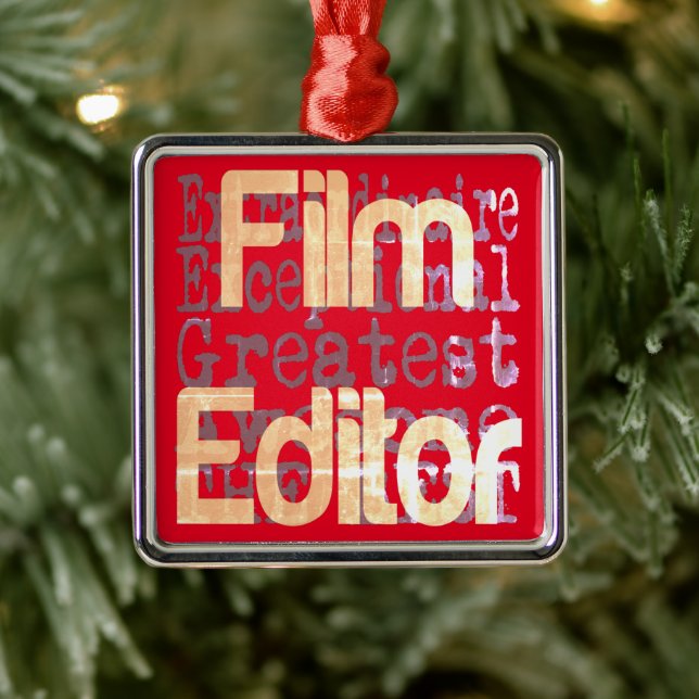 Filmregisseur Extraordinator Ornament Aus Metall (Baum)