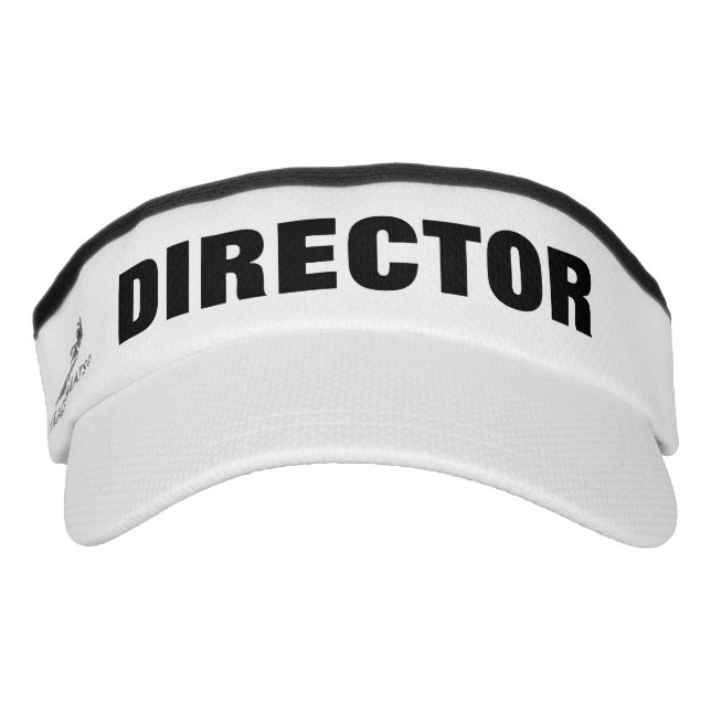 Filmregisseur-Sonnenschutzkappe| Benutzerdefiniert Visor (Vorderseite)
