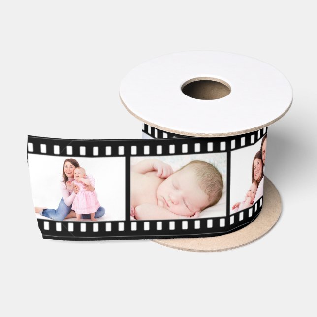 Filmrolle 8 - Filmstreifen Satinband (Spule)
