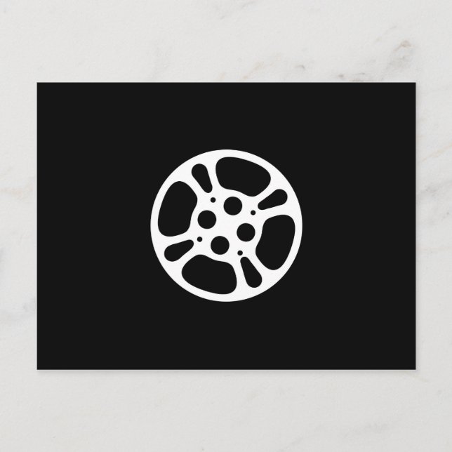 Filmrolle / Filmaufkleber-Postkarte Postkarte (Vorderseite)