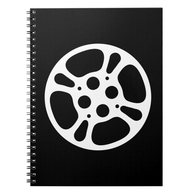 Filmrolle / Filmwiedergabe Notizblock (Vorderseite)
