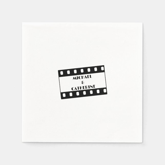 Filmrolle im Kino mit Namen Serviette (Vorderseite)