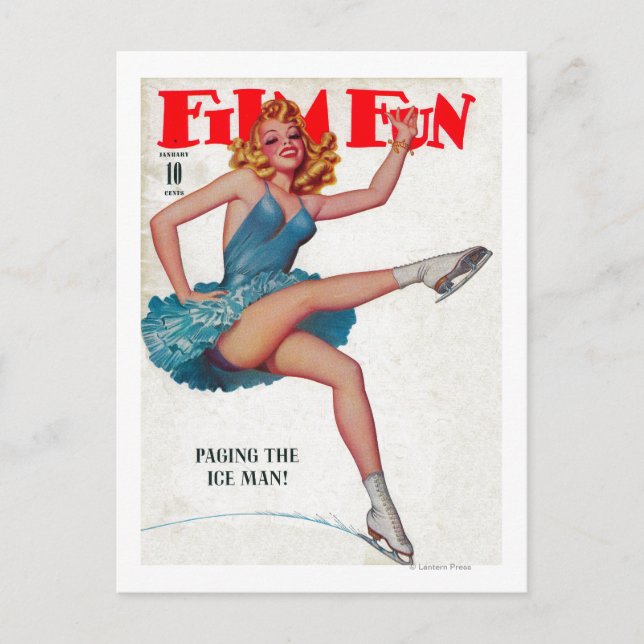 Filmspass Zeitschrift Titelblatt 8 Postkarte (Vorderseite)