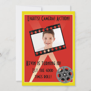 Filmstar-Einladung Einladung