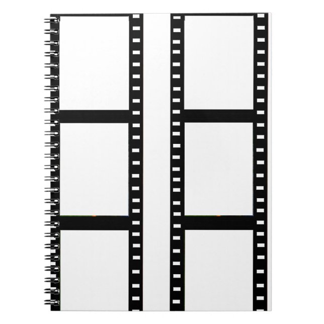 "Filmstreifen"-Foto Notizblock (Vorderseite)