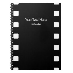 Filmstreifen Notizbuch nach Maß Notizblock