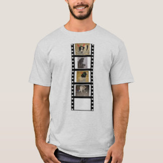 Filmstreifen Personalisierte Fotos T-Shirt