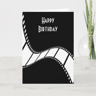 Filmstreifen zum Geburtstag glücklich Karte