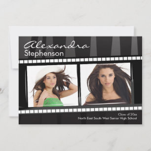 Filmstrip-Abschluss 2-Foto Einladung